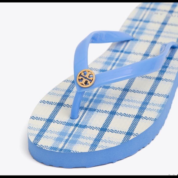 logan flat slide tory burch